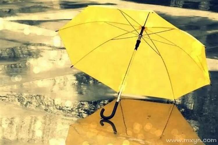 女人梦见下雨打破伞什么预兆