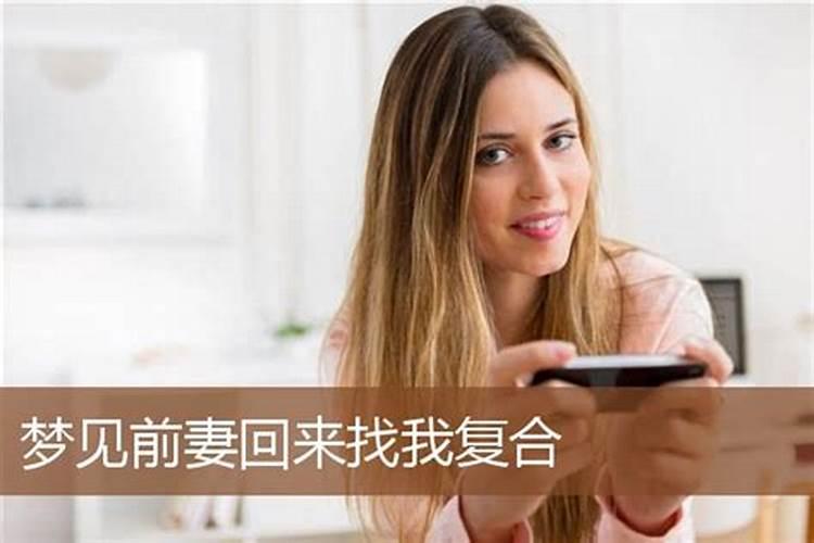 梦见爱人前妻回来了放弃了我