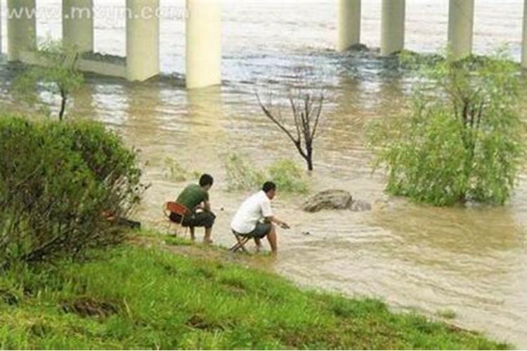 做梦梦到河涨水预示什么意思