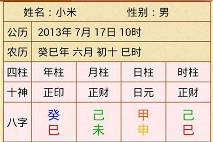 四柱八字怎样排盘