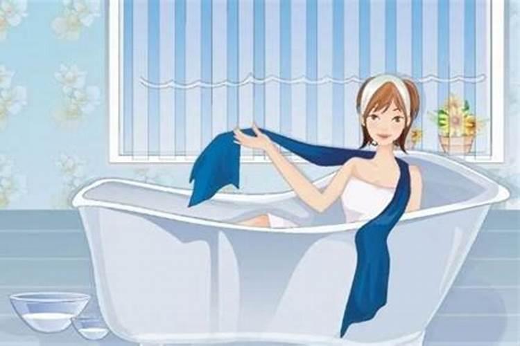 孕妇梦见在洗澡塘里洗澡洗头