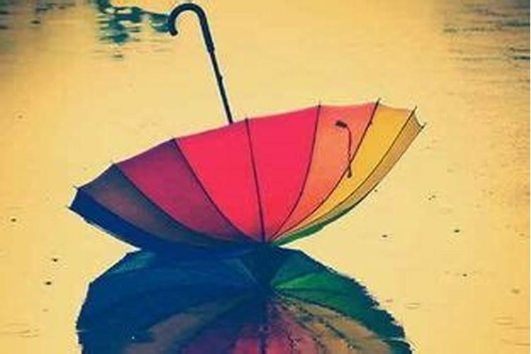 梦见在大雨中打着伞是什么意思