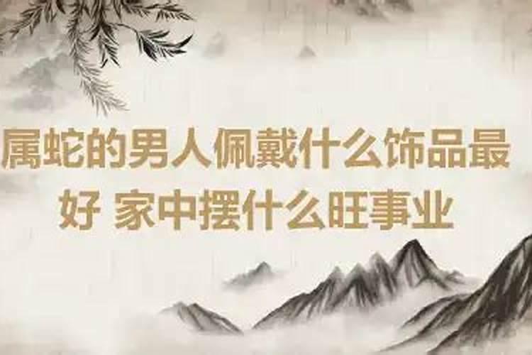 属蛇家摆放什么最好