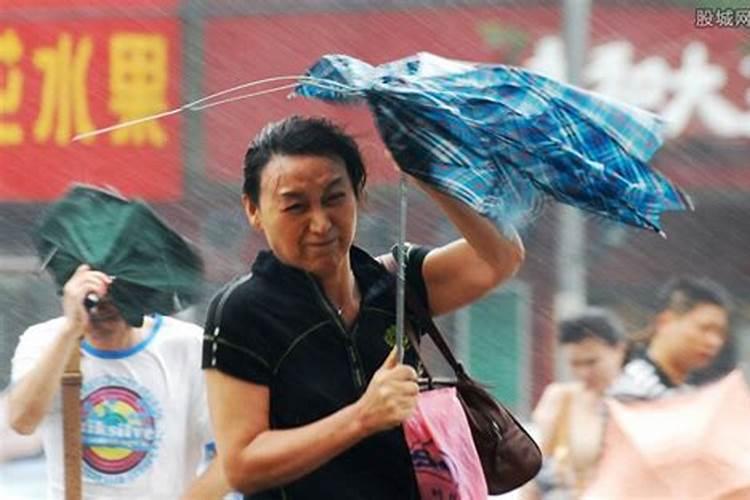 梦见狂风大暴雨把房子刮倒了