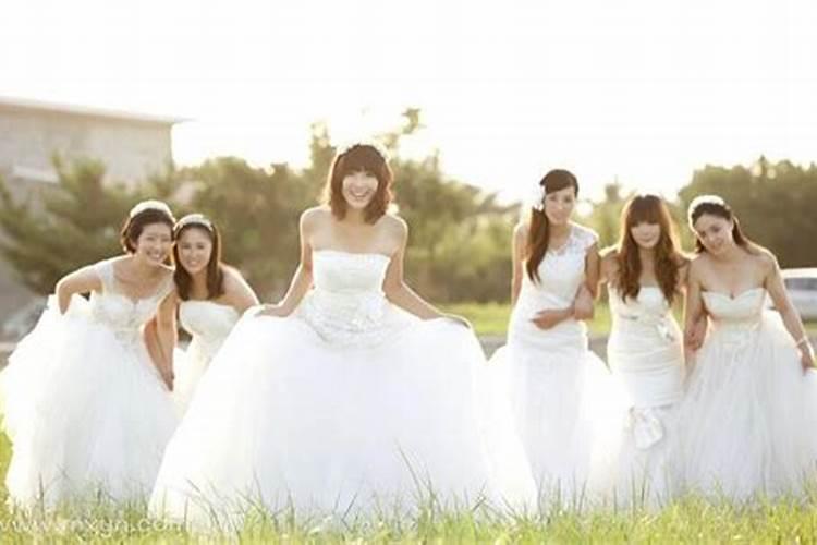 已婚女人梦见自己穿白色婚纱结婚好不好
