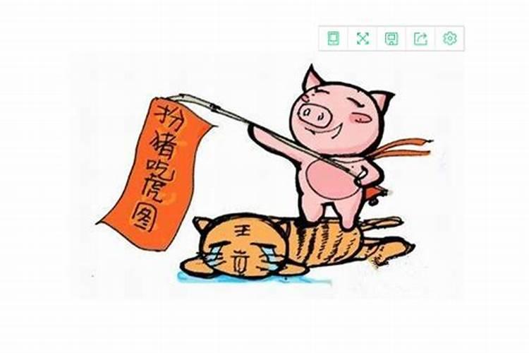 扮猪吃老虎是什么生肖