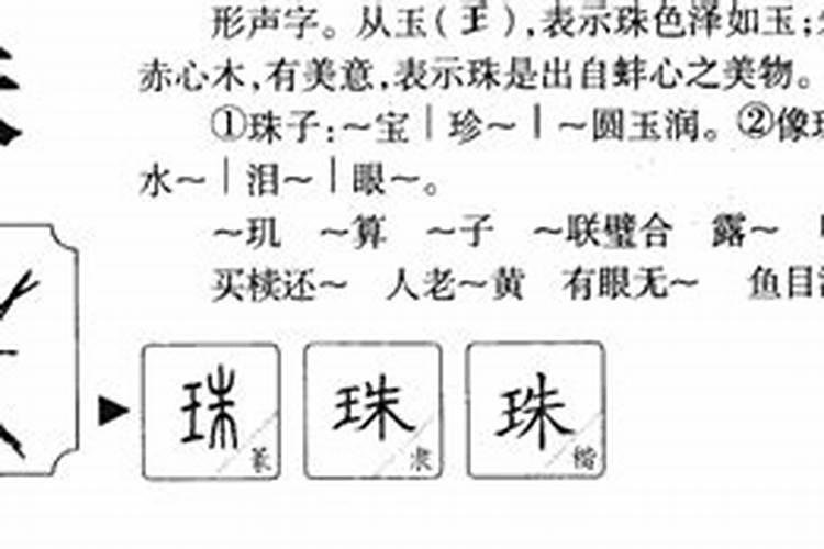 珠字五行属什么