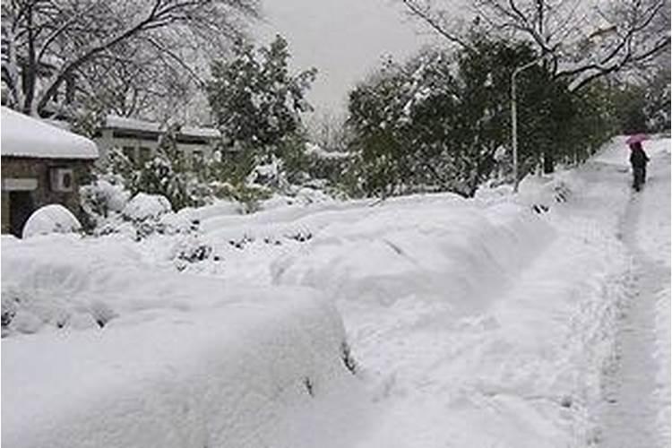 梦见5月下大雪