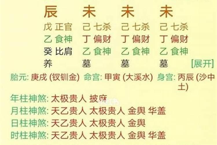 八字详批一生运程