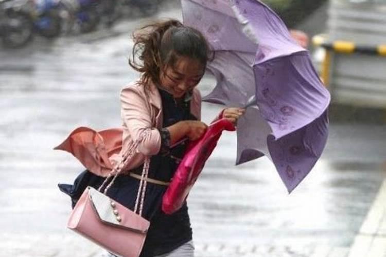 女已婚女人梦见狂风大暴雨