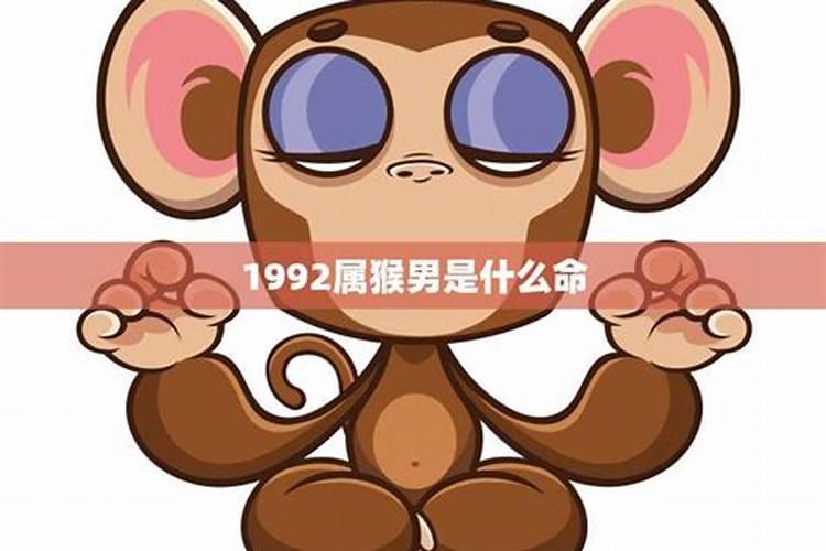 属猴1992年出生是什么命