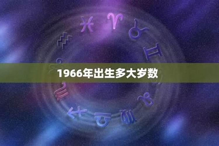 1966年属什么今年多少岁