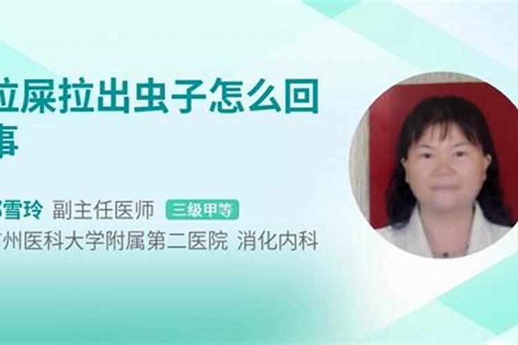 女人梦见自己拉出蛔虫