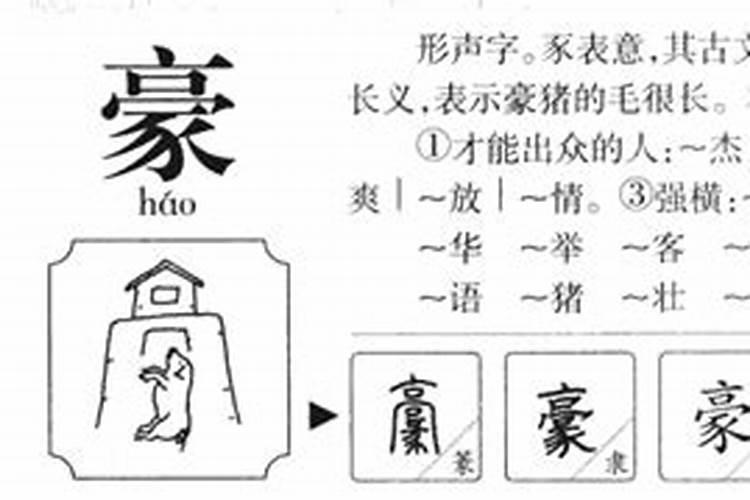 豪字五行属什么意思