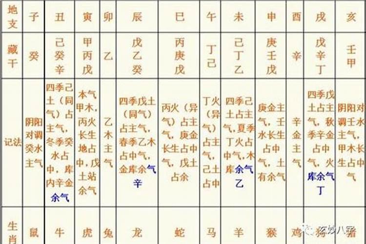 藏干十神是什么意思