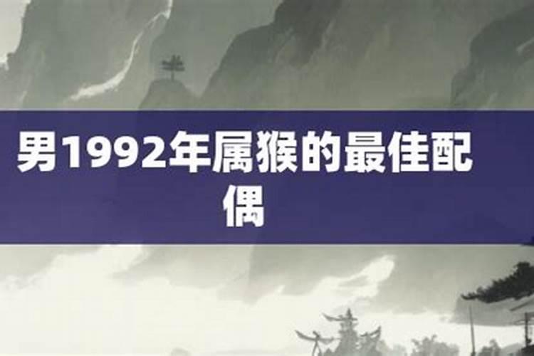 2004年属猴的最佳配偶是谁呢