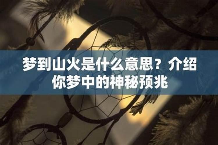 做梦梦见山火很大