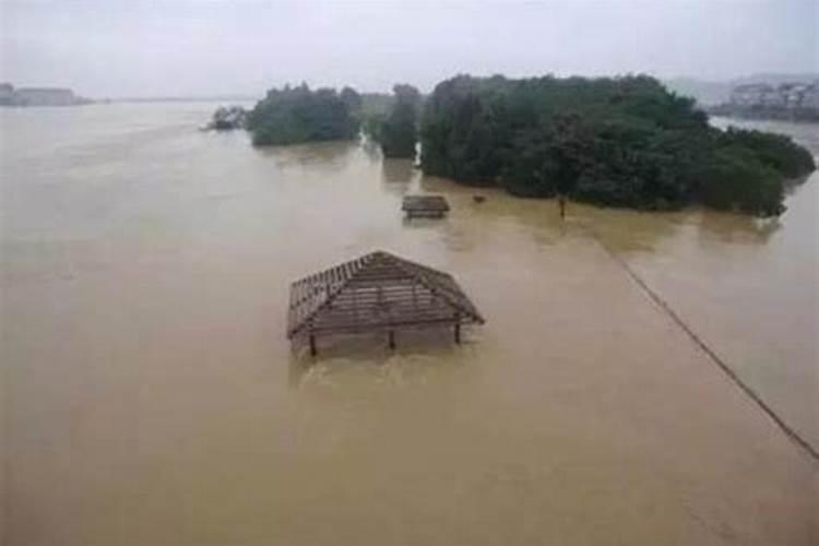 梦见地震房子倒塌又发洪水什么意思