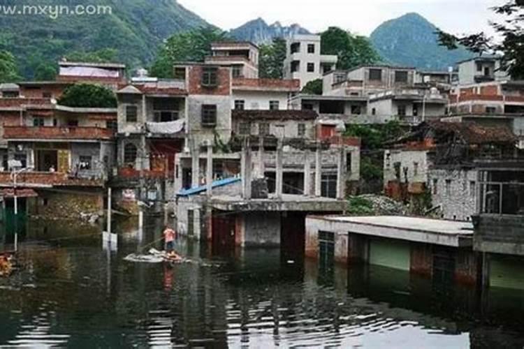 梦见水淹房子地基