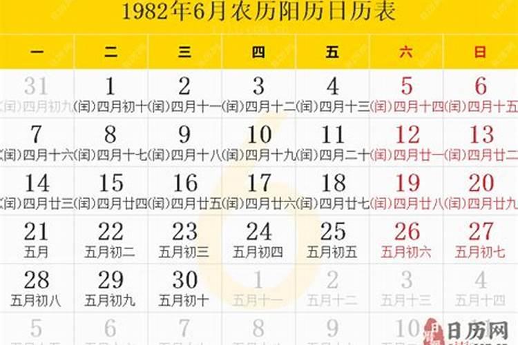 1982年农历十二月十二是阳历几号