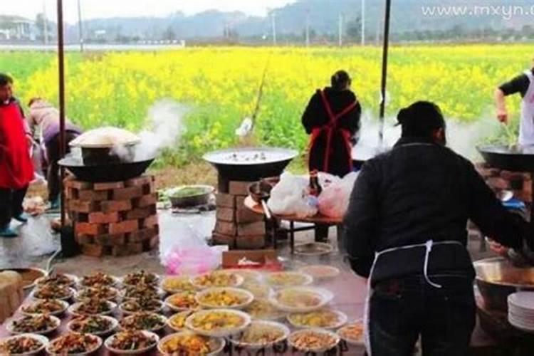 梦见办办酒席