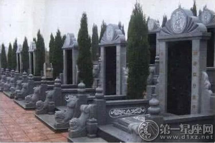 梦见陵园墓地好多坟